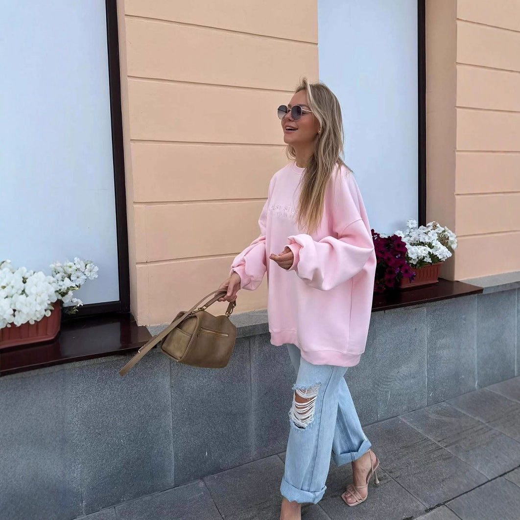 Kvinders Casual Oversized Sweater Stilla
