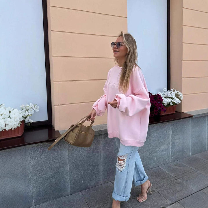 Kvinders Casual Oversized Sweater Stilla
