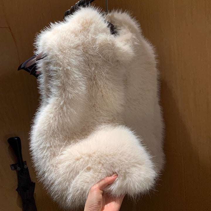 Damer fluffy og stilfuld vest Stilla