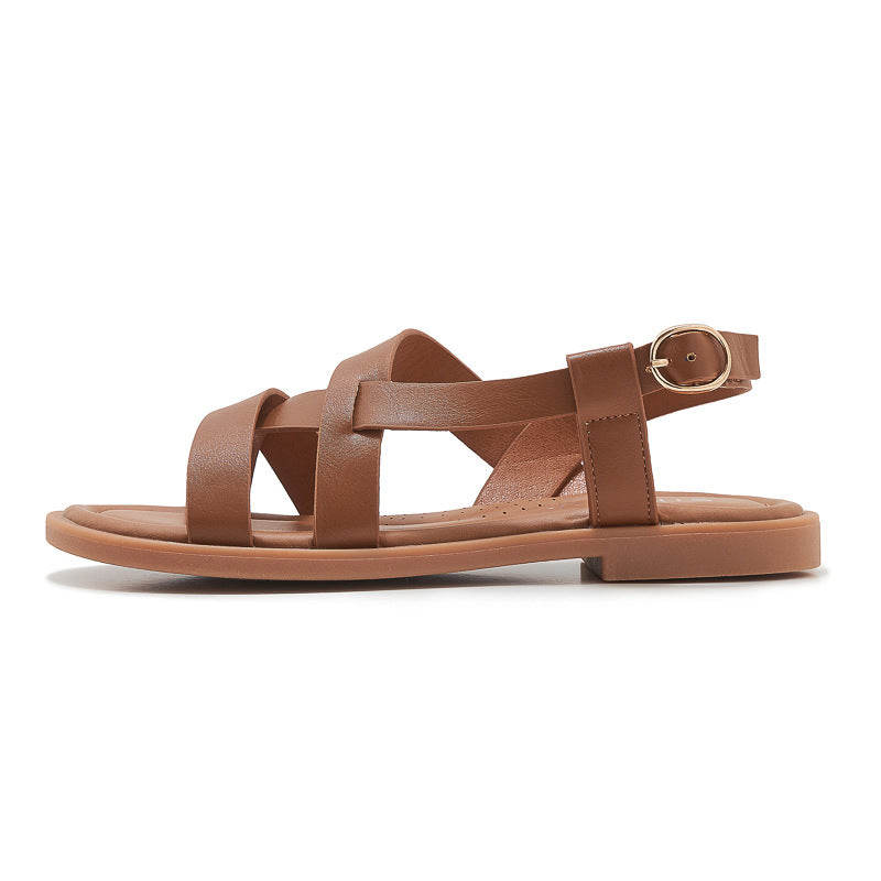 Dame sandaler med modejusterbare remme og behagelig sål Stilla