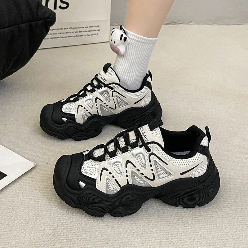 Dame Sportlige Sneakers med ergonomisk dæmpningsteknologi og elastisk snøring Stilla