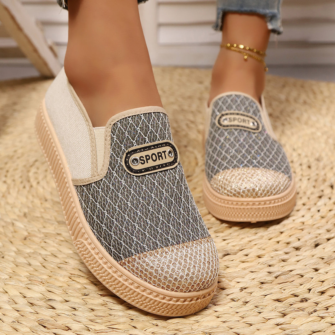 Dame Slip-On Sneakers Stilla