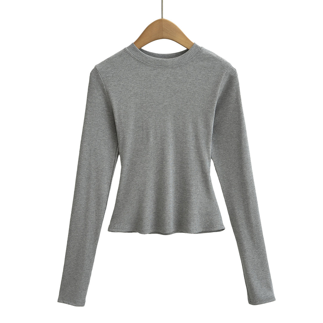 Dame Langærmet T-shirt med moderne snit og højkvalitetsmateriale Stilla