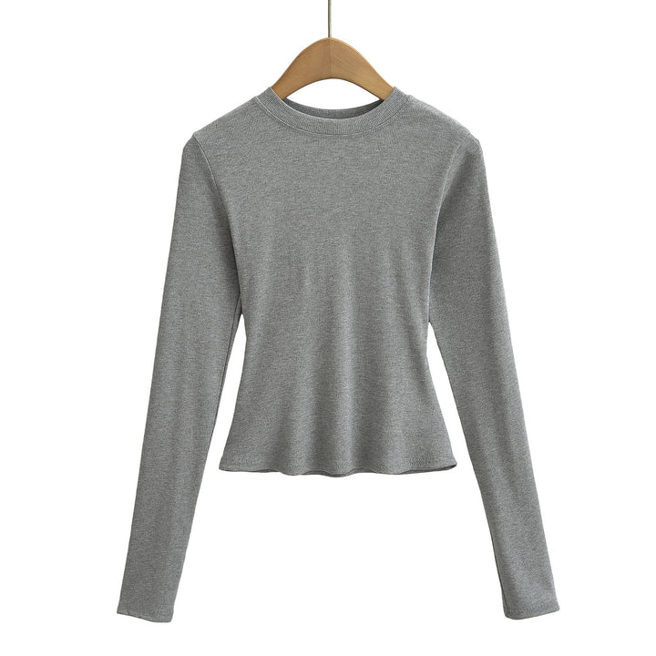 Dame Langærmet T-shirt med moderne snit og højkvalitetsmateriale Stilla