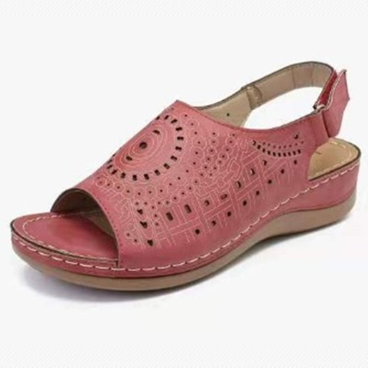 Dame Komfortable Sandaler med elastisk Remdesign og anatomisk Sål Stilla