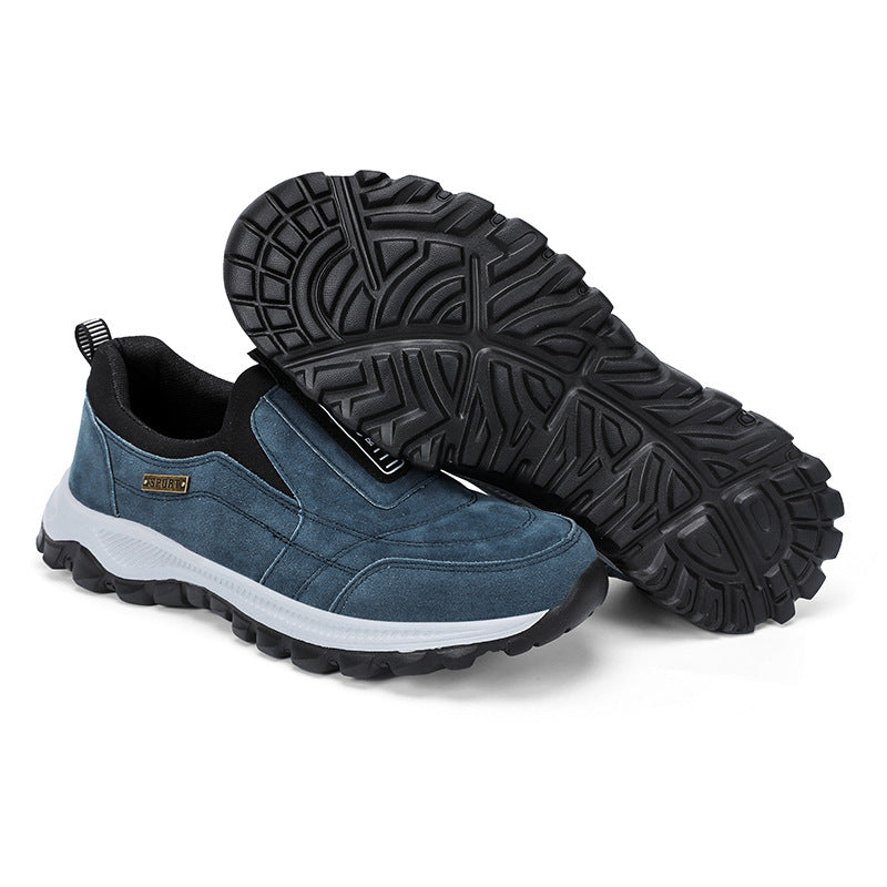 Dame Slip-On Sneakers med skridsikker gummisål og åndbart overmateriale Stilla
