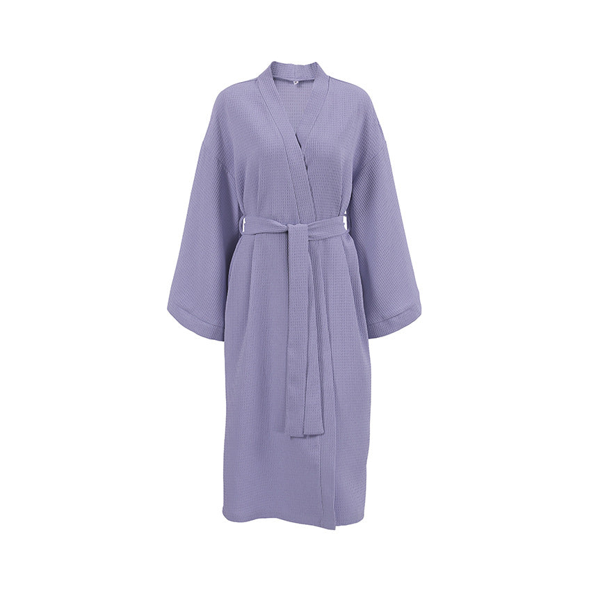 Dame Kimono Morgenkåbe Stilla