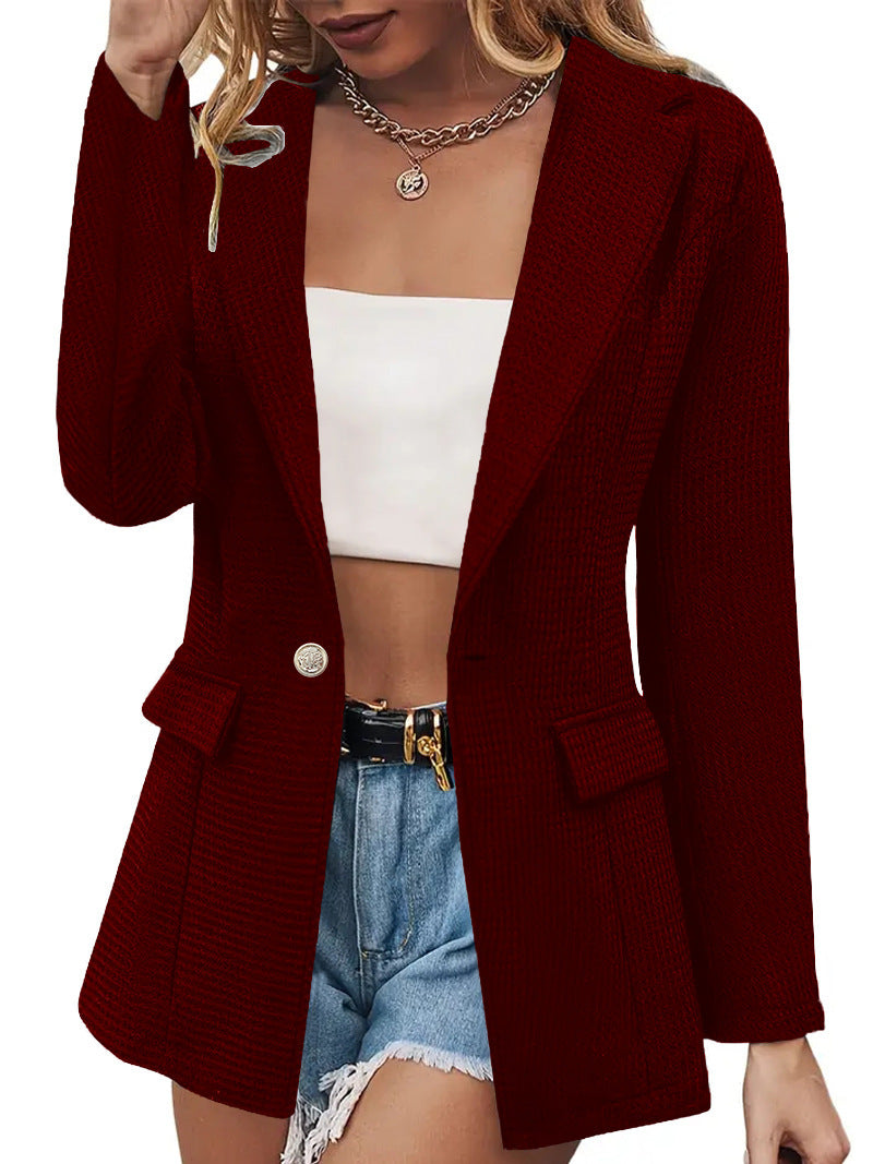 Dame Klassiker Elegant Blazer Stilla