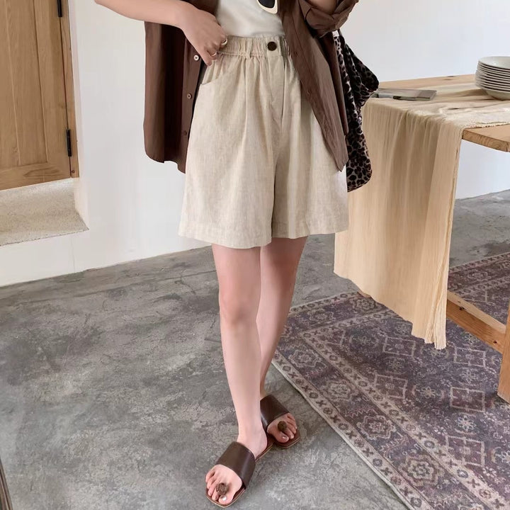 Femme Højtaljede Casual Shorts Stilla