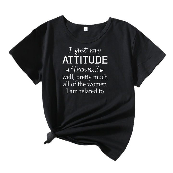 Kvinder Sjove Citater Grafik T-Shirt Stilla
