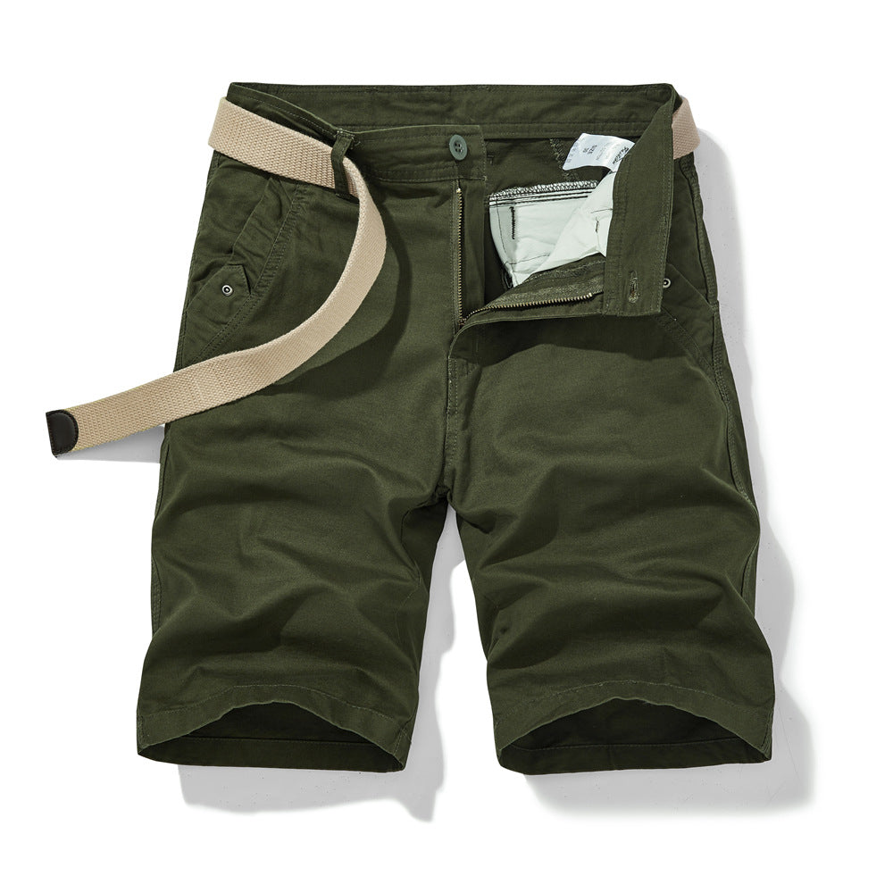 Herrer alsidige korte cargo-shorts med justerbar talje og funktionelle lommer Stilla