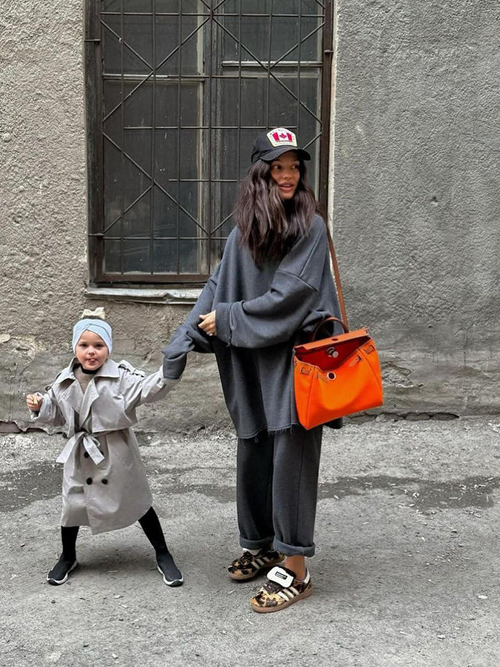Dame oversized fritidssæt Stilla