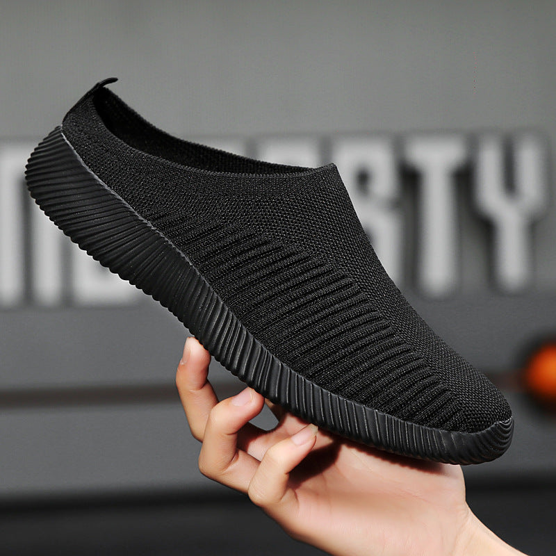 Dame nan ultralet Slip-On fritidssko med sømløs netstrik, ergonomisk hælflap og fleksibel bølge sål Skovae