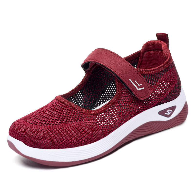 Femme justerbare skulderremme åndbar sneakers Stilla