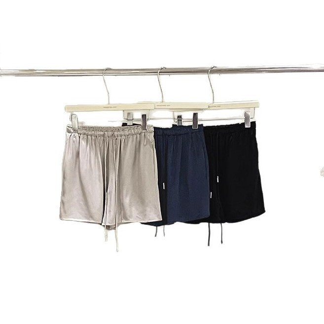 Kvinder afslappede sommershorts med elastisk talje og praktiske sidelommer Stilla