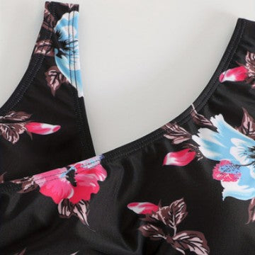 Dame Tankini med florale accenter Skovae