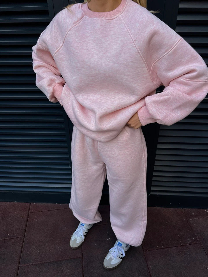Dame afslappet sweatshirtsæt og løse bukser Stilla