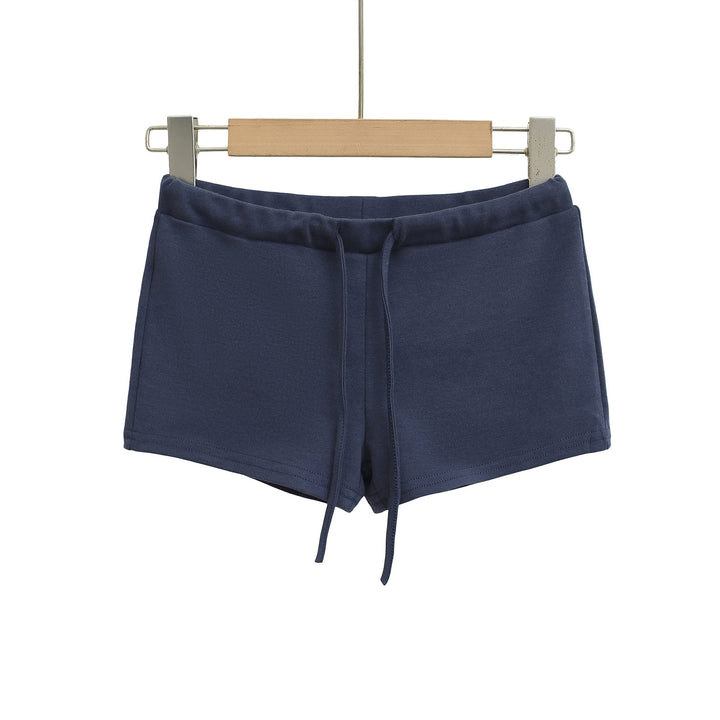 Damer behagelige fritidshorts med elastisk linning og praktiske lommer Stilla