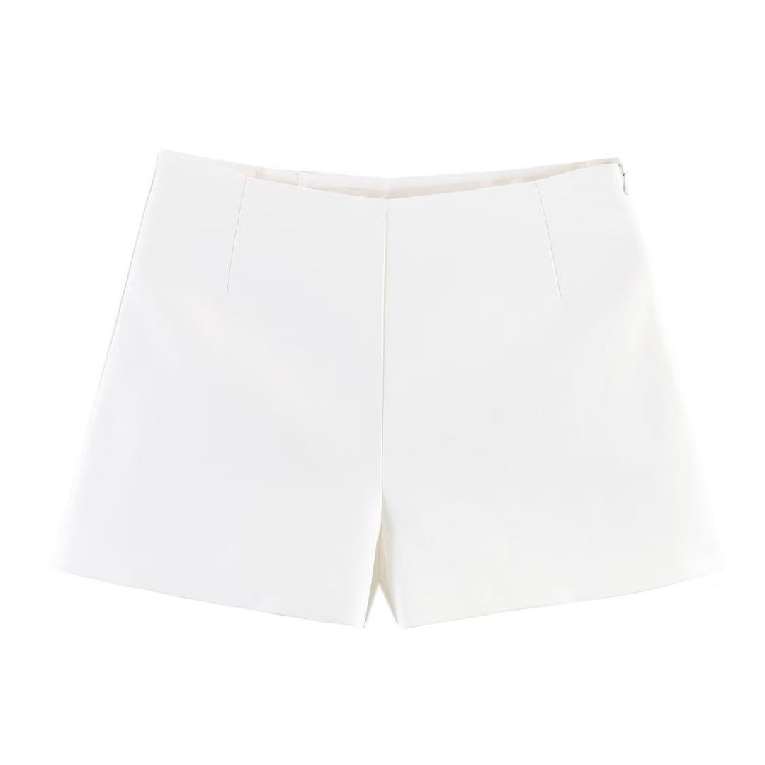 Dame kombination af kort top og shorts Skovae
