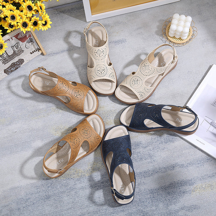 Dame Komfortable Sandaler med Åndbart Design Stilla