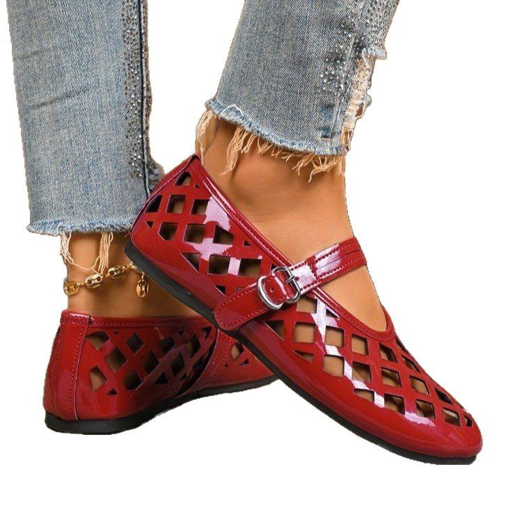 Dame Clogs med elastisk gitterdesign og komfortabelt fodseng Stilla