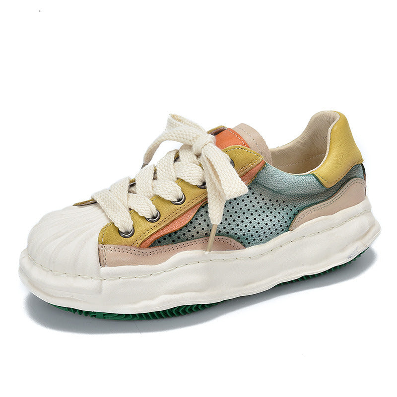Dame Komfortable Sneakers med åndbart overmateriale og robust design Stilla