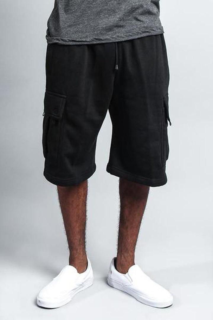 Herren cargo-shorts i åndbart materiale med praktiske lommer Stilla