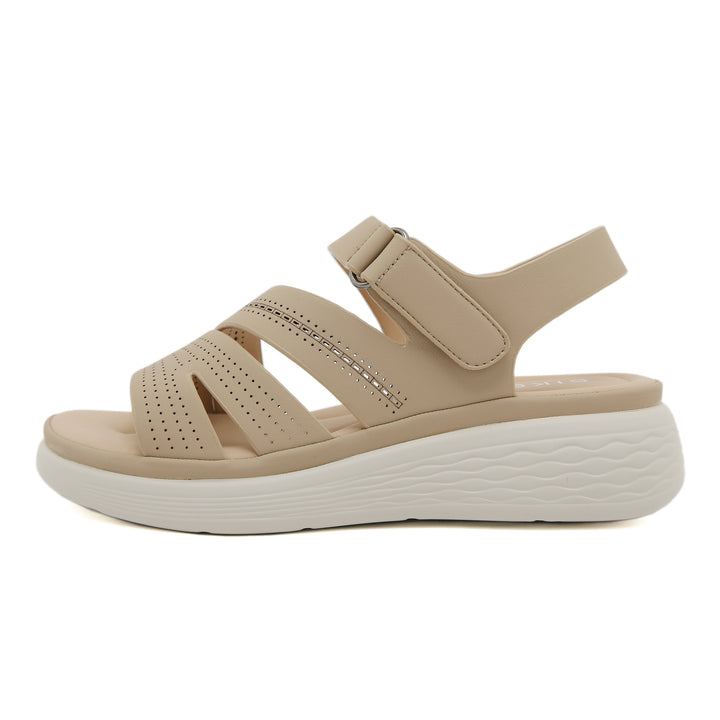 Dame komfortable sandaler med justerbar velcro og åndbar sål Stilla