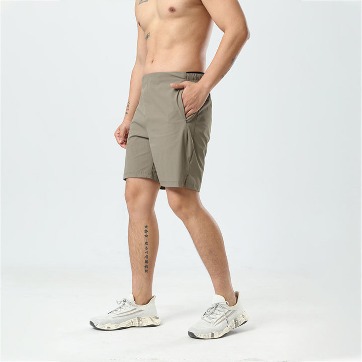 Herrer let sports shorts med praktiske lommer Stilla