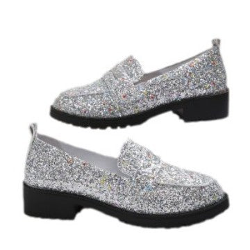 Dame Glitrende Slip-on med skridsikker sål og fashionable design Stilla