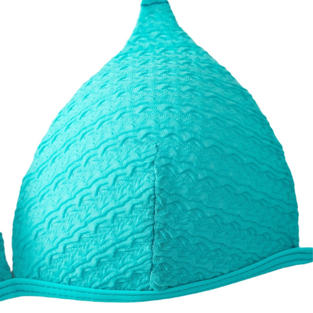 Dame Bikini-top med elegant struktureret design og justerbare stropper Stilla