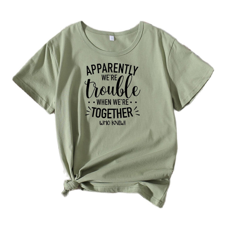 Dame Fritid Grafik T-Shirt Stilla 1751262403