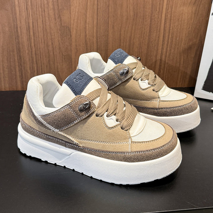 Dame Sneakers med støddæmpende sål og slidstærkt overmateriale Stilla
