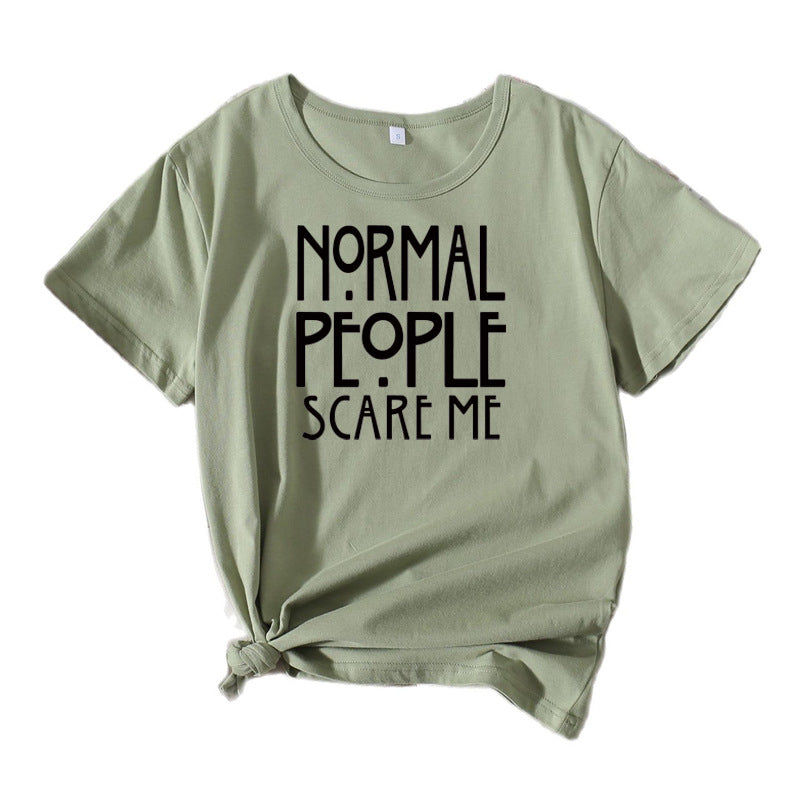 Dame Relaxed Fit Statement Grafik T-Shirt Stilla