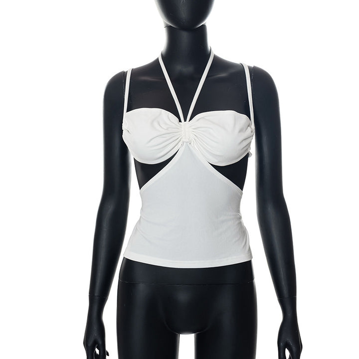 Dame Sexy Crop Top med raffineret snit Stilla