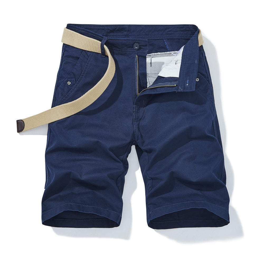 Herrer alsidige korte cargo-shorts med justerbar talje og funktionelle lommer Stilla