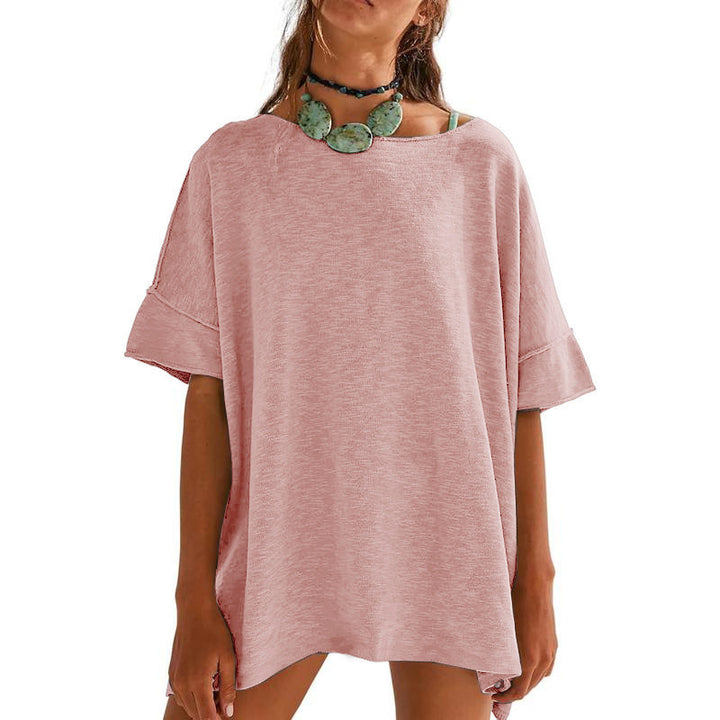 Dame Relaxed Fit Størrelser T-Shirt Stilla