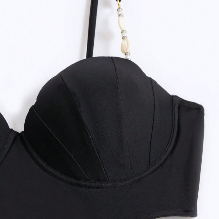 Dame Cut-Out Badedragt med elegant udskæring og moderne detaljer Stilla