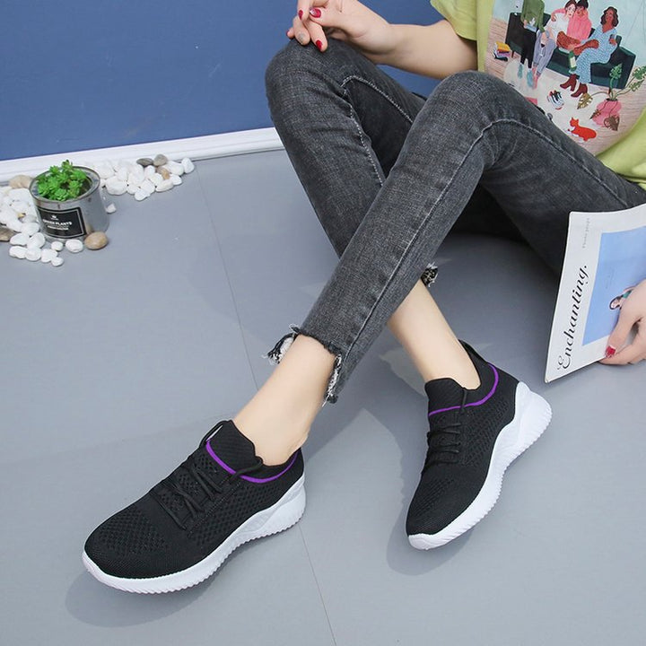 Herrer Ultra-Let Stretch Strik Sneakers Stilla