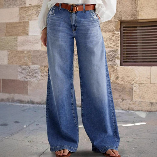 Kvinders brede jeans bukser Stilla