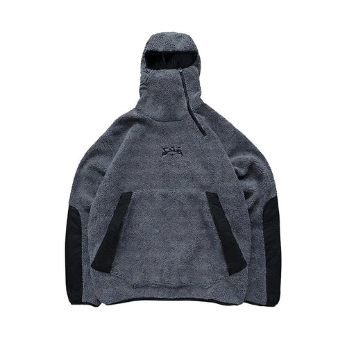 Kvindernes fleece pullover med høj krave og praktiske lommer Stilla