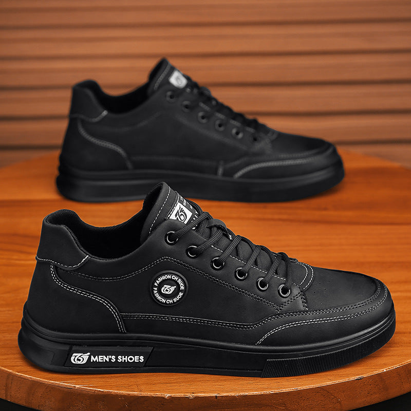 Herrer Fritid Læder Snørebånd-Sneakers Stilla