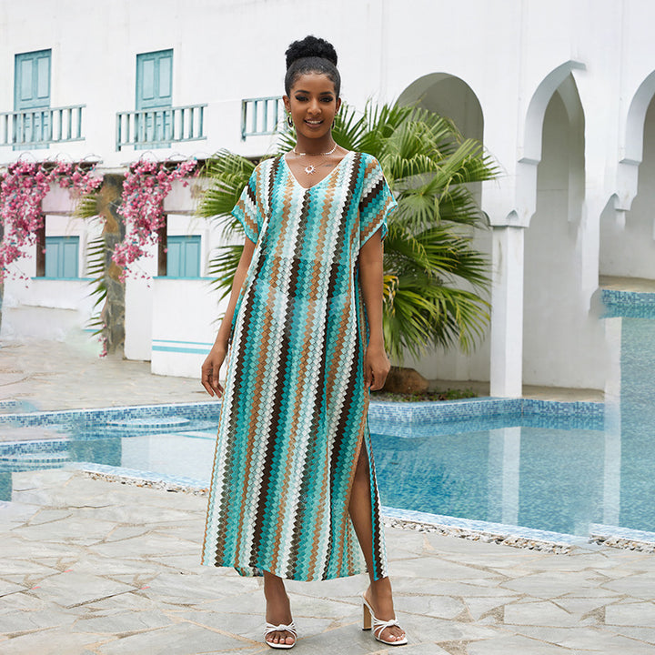 Dame Kaftan Kjole Stilla