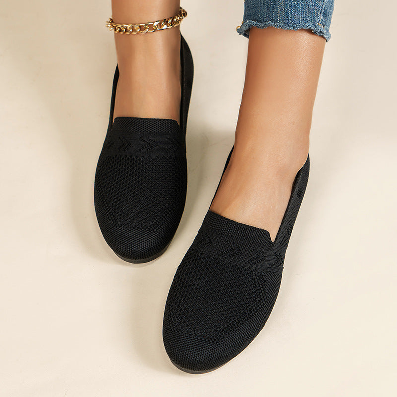 Dame åndbare Slip-On Sneakers Stilla
