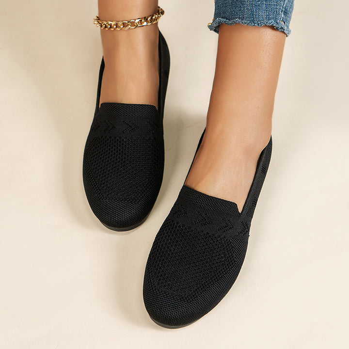 Dame åndbare Slip-On Sneakers Stilla
