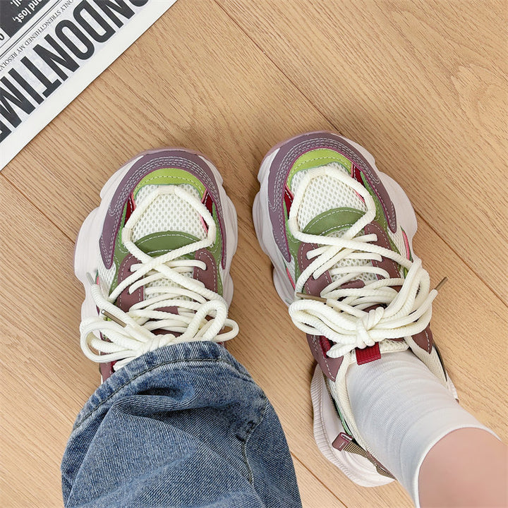 Dame Sporty Sneakers med åndbart mesh-overdel og fleksibel sål Stilla