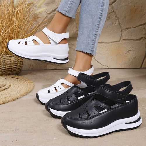 Dame sportsandaler med skridsikker sål og justerbar velcro Stilla