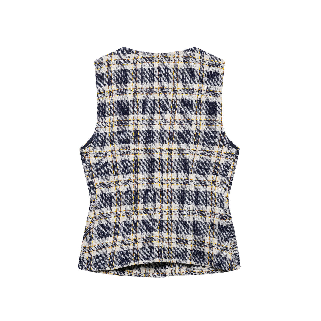 Femme Struktureret Ternet Utility-Vest Stilla