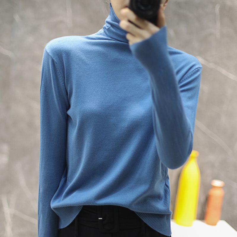 Kvindernes høj kvalitet turtleneck sweater Stilla