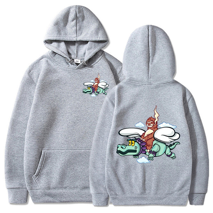 Kvinders sweatshirt med legende grafisk design og høj kvalitet finish Skovae